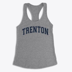 Trenton Elementary School Varsity Arch Women's Racerback Tank