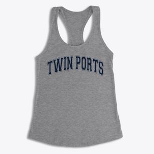 Twin Ports Baptist School Varsity Arch Women's Racerback Tank