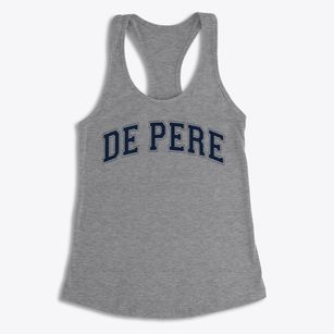 De Pere High School Varsity Arch Women's Racerback Tank