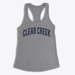 Clear Creek Middle School Varsity Arch Women's Racerback Tank