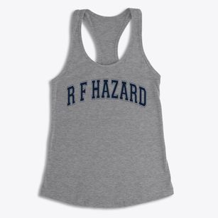 R F Hazard Elementary School Varsity Arch Women's Racerback Tank