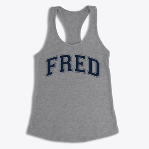 Fred Miller Camp School Varsity Arch Women's Racerback Tank