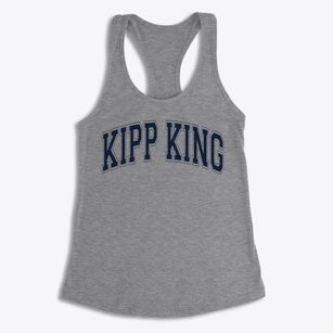 Kipp King Collegiate Varsity Arch Women's Racerback Tank