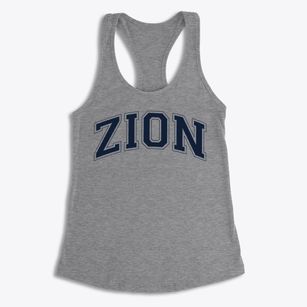 Zion Lutheran School Varsity Arch Women's Racerback Tank