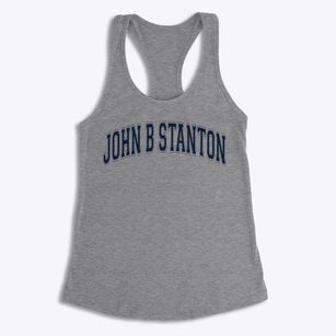 John B Stanton Elementary School Varsity Arch Women's Racerback Tank