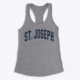 Saint Joseph School Varsity Arch Women's Racerback Tank