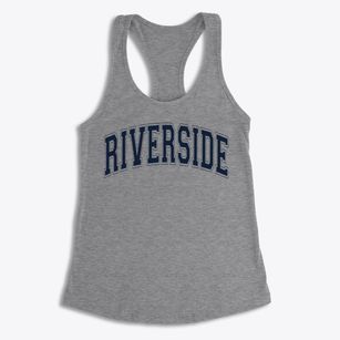 Riverside Elementary School Varsity Arch Women's Racerback Tank