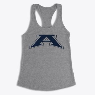 A+ Charter School Varsity Arch Women's Racerback Tank