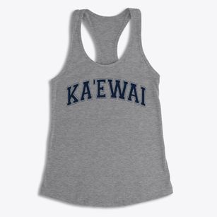 Ka'ewai Elementary School Varsity Arch Women's Racerback Tank