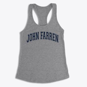 John Farren Child Parent Center Varsity Arch Women's Racerback Tank