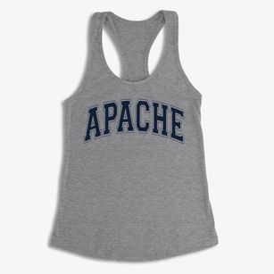 Apache Middle School Varsity Arch Women's Racerback Tank
