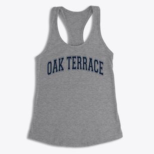 Oak Terrace Elementary School Varsity Arch Women's Racerback Tank