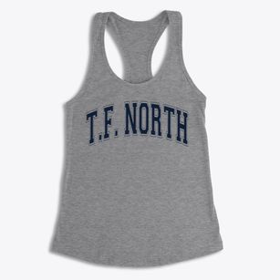 Thornton Fractional North High School Varsity Arch Women's Racerback Tank