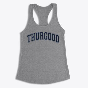 Thurgood Marshall High Varsity Arch Women's Racerback Tank