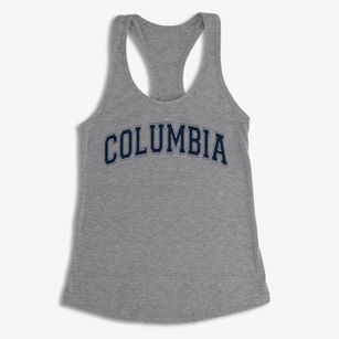 Columbia Kindergarten School Varsity Arch Women's Racerback Tank