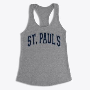 Saint Paul's Lutheran School Varsity Arch Women's Racerback Tank