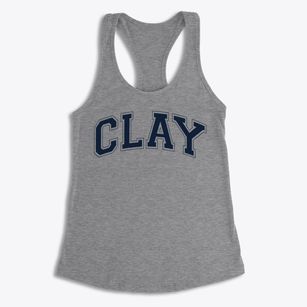 Clay Middle School Varsity Arch Women's Racerback Tank