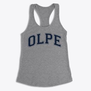 Olpe High School Varsity Arch Women's Racerback Tank