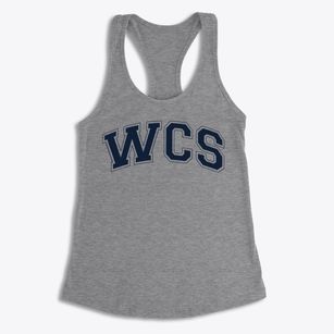 Wichita Collegiate School Varsity Arch Women's Racerback Tank