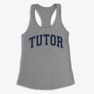 Tutor Time - East Charter Preschool Varsity Arch Women's Racerback Tank