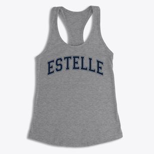 Estelle Elementary School Varsity Arch Women's Racerback Tank