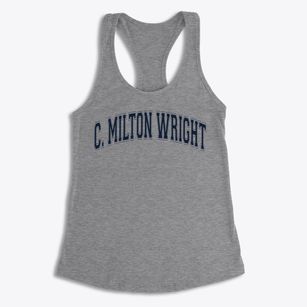 C. Milton Wright High School Varsity Arch Women's Racerback Tank