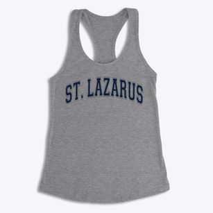 St. Lazarus School Varsity Arch Women's Racerback Tank