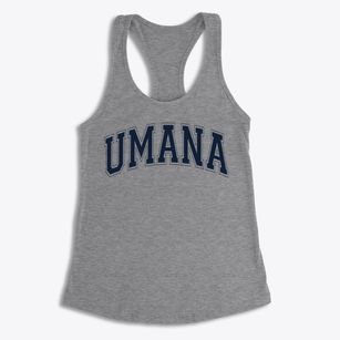 Umana Academy Varsity Arch Women's Racerback Tank