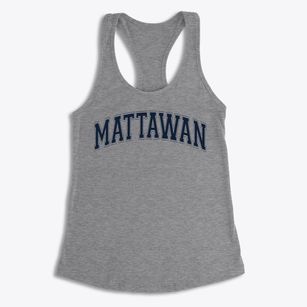 Mattawan High School Varsity Arch Women's Racerback Tank