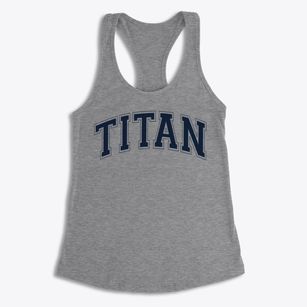 Titan Academy Varsity Arch Women's Racerback Tank