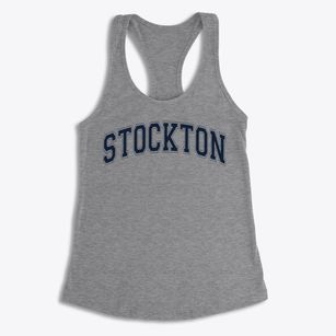 Stockton R1 School Varsity Arch Women's Racerback Tank