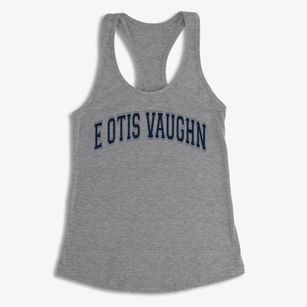 E Otis Vaughn Middle School Varsity Arch Women's Racerback Tank