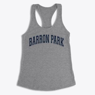 Barron Park Elementary School Varsity Arch Women's Racerback Tank