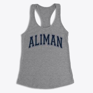 Aliman School Varsity Arch Women's Racerback Tank