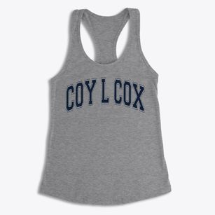 Ps 369 Coy L Cox Varsity Arch Women's Racerback Tank
