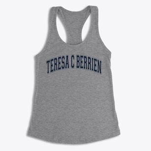 Teresa C Berrien Elementary School Varsity Arch Women's Racerback Tank