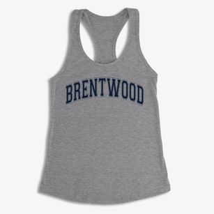 Brentwood Elementary School Varsity Arch Women's Racerback Tank