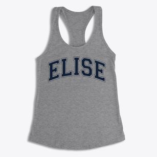 Elise Middle School Varsity Arch Women's Racerback Tank