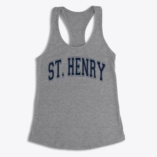 Saint Henry Middle School Varsity Arch Women's Racerback Tank