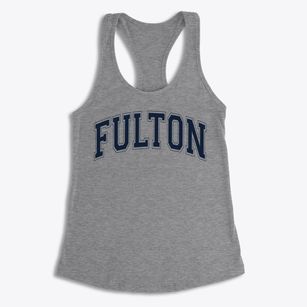 Fulton Elementary School Varsity Arch Women's Racerback Tank
