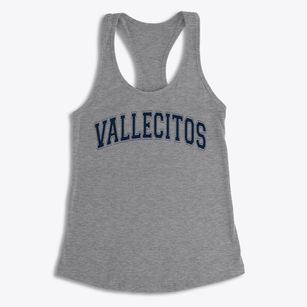 Vallecitos Elementary School Varsity Arch Women's Racerback Tank