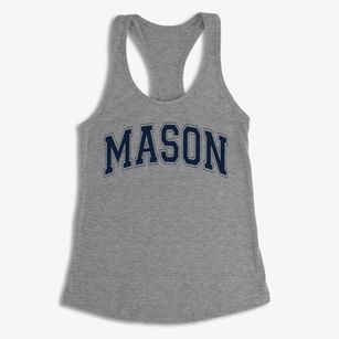Mason Prep School Varsity Arch Women's Racerback Tank