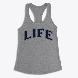 Life Christian Academy Varsity Arch Women's Racerback Tank
