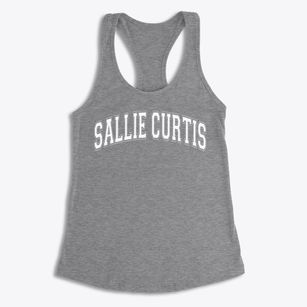 Sallie Curtis Elementary School Varsity Arch Women's Racerback Tank