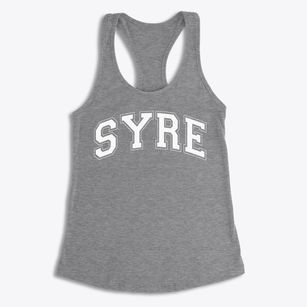 Syre Elementary School Varsity Arch Women's Racerback Tank