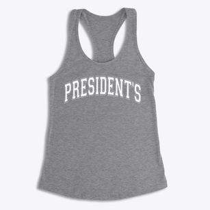President's Elementary School Varsity Arch Women's Racerback Tank