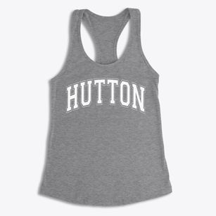 Hutton Elementary School Varsity Arch Women's Racerback Tank