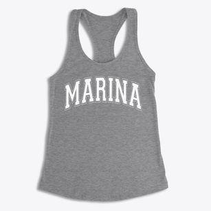 Marina High School Varsity Arch Women's Racerback Tank