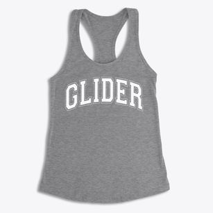 Glider Elementary School Varsity Arch Women's Racerback Tank