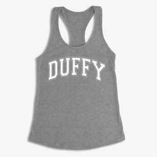 Duffy Elementary School Varsity Arch Women's Racerback Tank